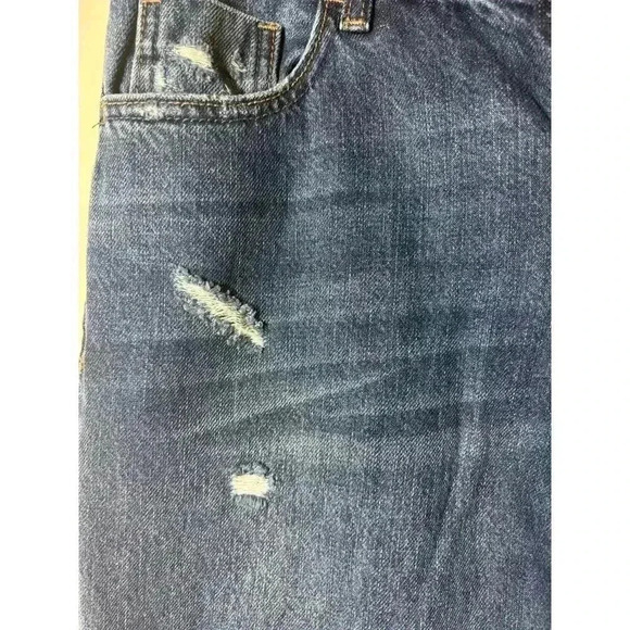 One Teaspoon Women 24 Awesome Baggies Low Waist Straight Leg Semi Fitted Jeans - Picture 4 of 12